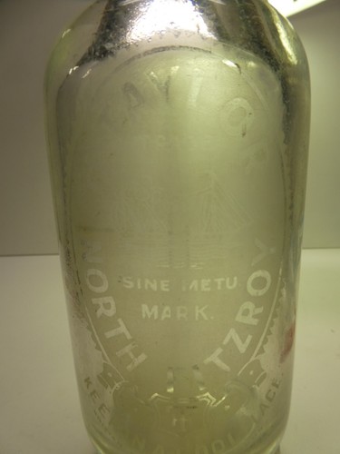 H.TAYLOR NORTH FITZROY MELBOURNE SODA SYPHON BOTTLE ART DECO BAR - Picture 10 of 10