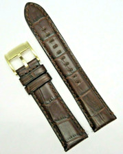 FOSSIL Original Ersatz Lederarmband ME1127 Uhrband watch strap Braun brown 22mm 