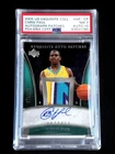 CHRIS PAUL 2005-06 UD EXQUISITE AUTO PATCHES ROOKIE GAME USED AUTOGRAPH 72/100