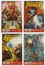 UNCANNY AVENGERS #14 15 16 17 1ST PRINTING LOT! SCARLET WITCH CAPTAIN AMERICA!