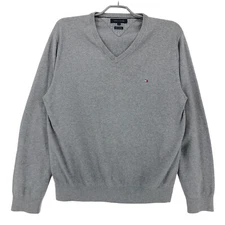 Tommy Hilfiger Men's Cotton Cashmere V-Neck Cardigan Size XL