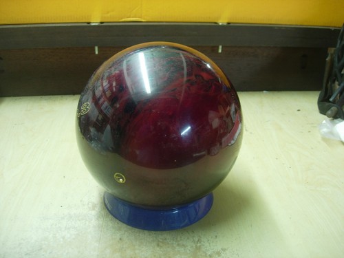 g4 MADE IN USA 16 lb 2015 Ebonite WARRIOR Bowling Ball KY ehemaliges Display, ohne Box - Bild 2 von 7