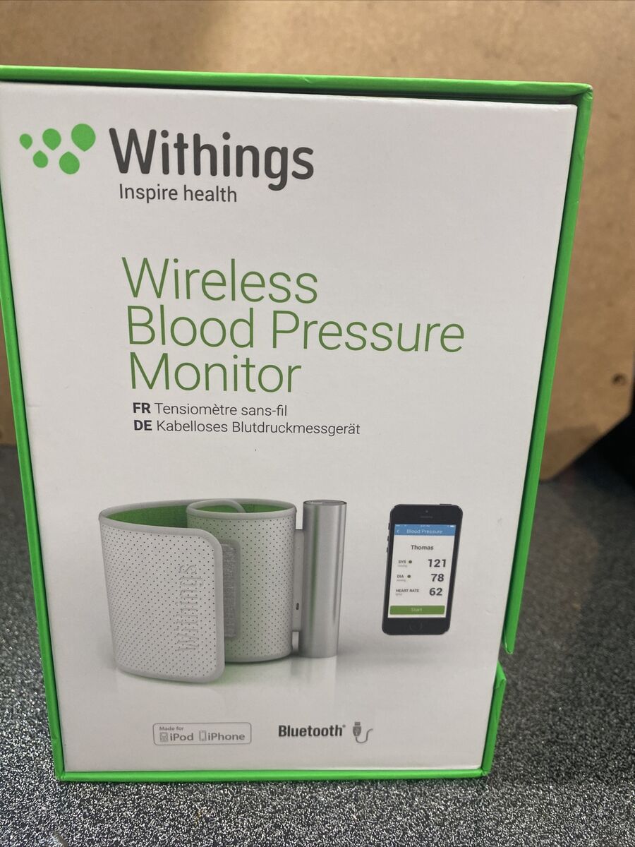 Withings BP801 Wireless Blood Pressure Monitor for Apple and Android
