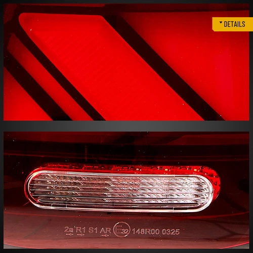 LED Red Tail Lights For 2001-06 BMW Mini Cooper R50 R52 R53 Rear Lamps w/Startup - Picture 14 of 18