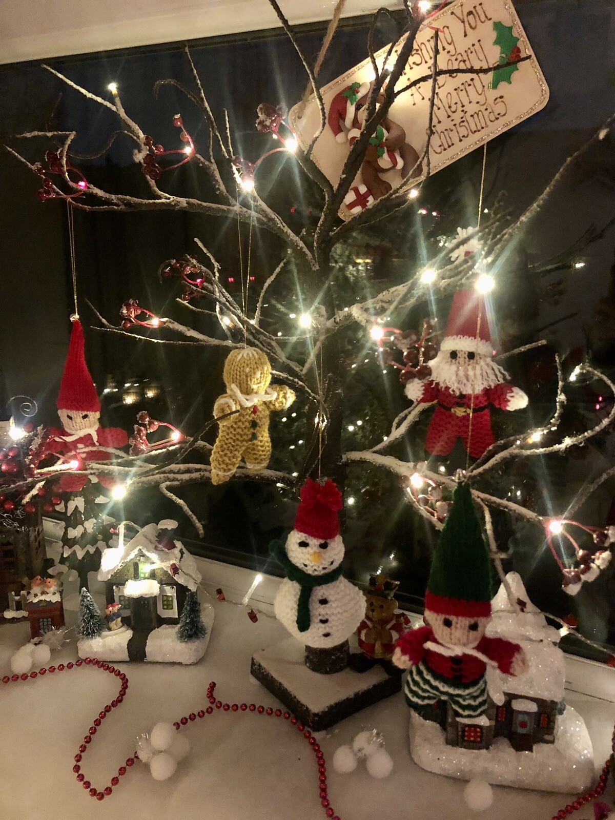 Hand Knitted Christmas Tree Decorations eBay