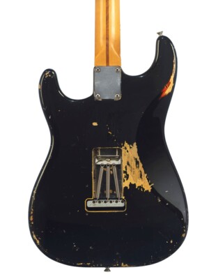 Neu Original Fender Relic Halsplatte David Gilmour #38979 schwarz Stratocaster