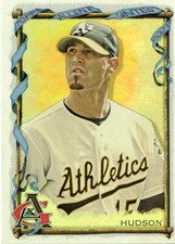 2023 Topps Allen & Ginter Silver Portrait Hot Box #125 Tim Hudson - Oakland Athl