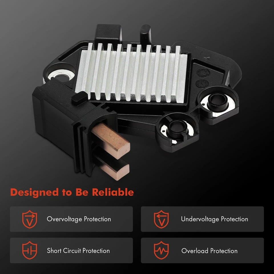 13.8V Alternator Voltage Regulator for Chevrolet Malibu Colorado GMC Canyon Olds - Image 4 of 4