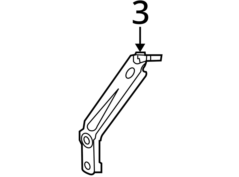 CHRYSLER EXHAUST MANIFOLD BRACKET 4693351AC NEW OEM 4693351AC - Image 3 of 3