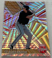 2019 Elite Extra Edition CJ ALEXANDER #142 Red Aspirations 114/150 Athletics