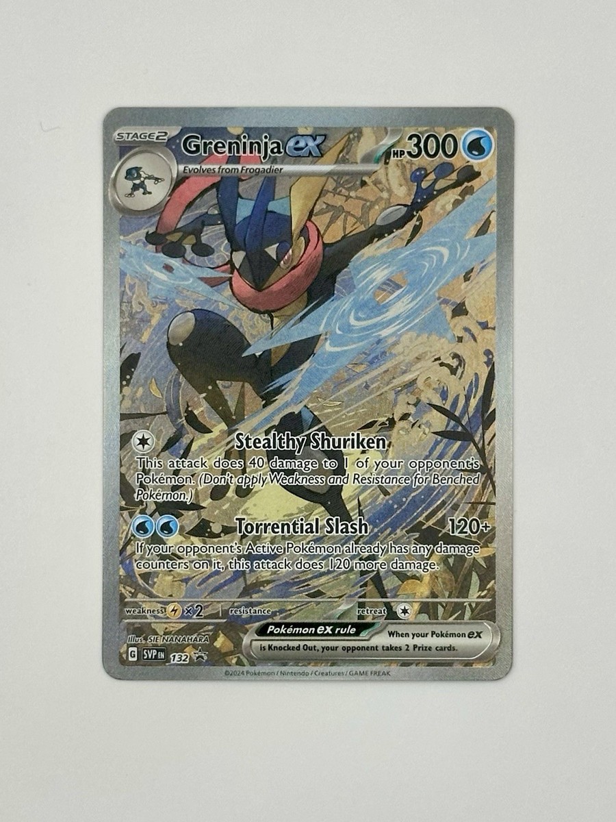 EN SVP Promo ex Greninja ジムプロモ ★美品★ゲッコウガEX #132 プロモ 132 EN SVP ex Greninja 10 PSA ポケモンカードゲーム