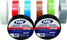 Insulating Tape Hpx Multicolour 19 Mm X 20 M Pvc Natural Rubber 10 ... NEW