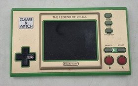 NINTENDO GAME AND WATCH THE LEGEND OF ZELDA HANDHELD PORTABLE GAME PLAYER RARE