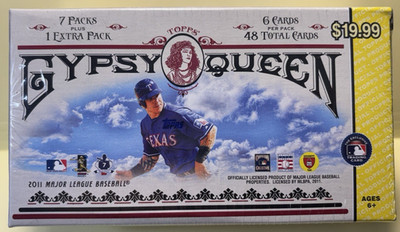 2011 TOPPS GYPSY QUEEN SEALED BLASTER BX 8 PAX FREEMAN SALE POSEY AROLDS FREESHP