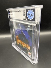 Graded WATA 9.4 A+ PSA - Brand New Sealed Castlevania: Symphony of the Night PS1