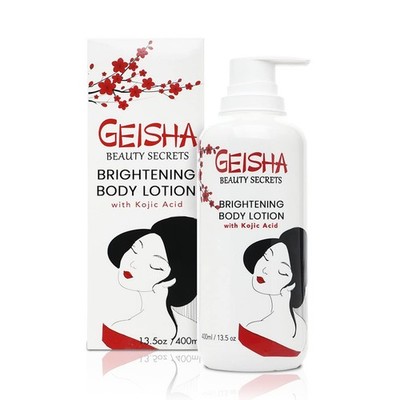 OMIC Geisha Kojic Acid Skin Brightening Body Cream - 13.5 fl oz / 400ml- Dark...