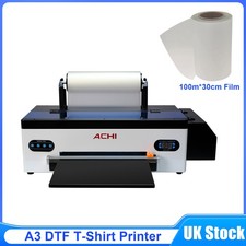 A3 DTF T-Shirt Printer EPSON R1390 Direct to Film Printer For T-shirt UK Stock