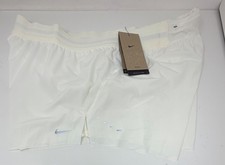 Nike Swift Dri-FIT Mid Rise 2.5" Shorts Women's HQ0638-133 Size: M Sail White