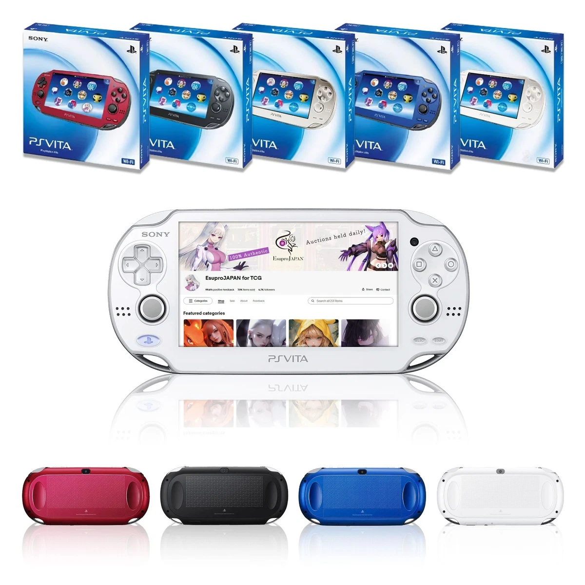 Preços baixos em Sony PS Vita-PCH-1000 Consoles de videogame | eBay