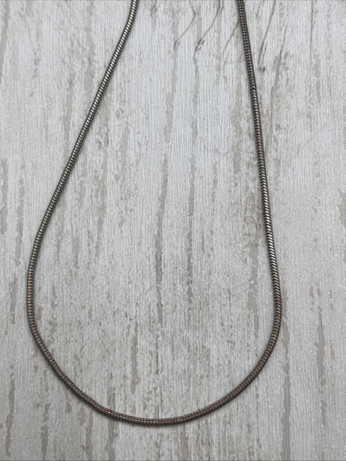 925 Sterling Silver Snake Chain Necklace - 31 Inch Solid Link Flexible Jewelry