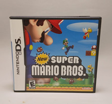 New Super Mario Bros Nintendo DS Case and Manual Only NO GAME