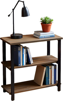 Pomona Living Room Collection   3-Tier Solid Wood Under-Window Bookshelf with Me