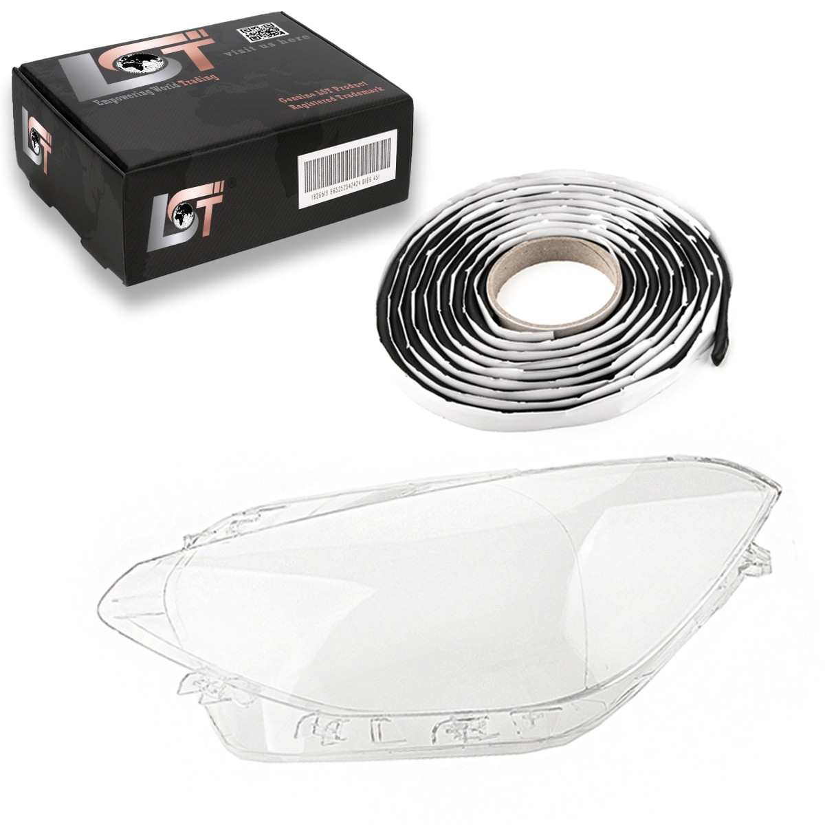 Headlight Glass Left Xenon Halogen LED For BMW 1 Series F20 F21 Until 01/2015