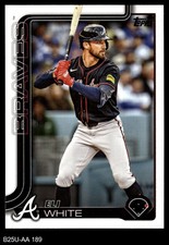 2025 Topps Update #189 Eli White Braves 8 - NM/MT
