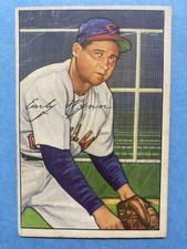 1952 Bowman - Early Wynn #142 Cleveland Indians HOF Baseball Card