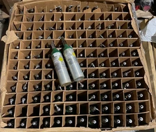 BULK QTY M6 B Portable Empty Used Oxygen Cylinder O2 Tank with CGA870 Post Valve