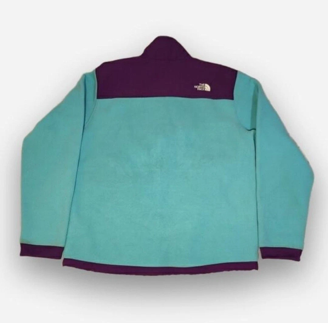 North Face Denali Men's L Full Zip Colorblock Fleece Jacket Zipped Pockets image 5