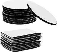 20 Pairs Rug Grippers, Hook and Loop Non Slip Rugs Pads, Reusable Carpet Grippe