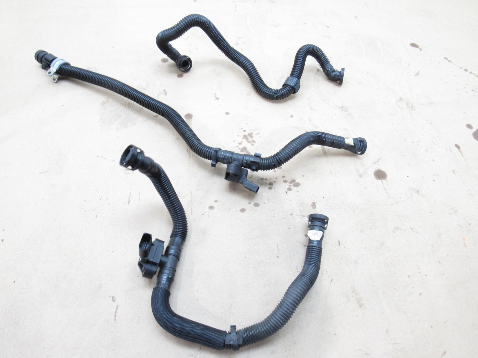 Bentley Continental GT 2012 Air Smog Hose Pipe Line Tube Set 3 PCS 11-18 ;#3