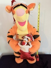 Disney Tigger Christmas Plush Santa Hat Scarf Stocking Winnie the Pooh 20"