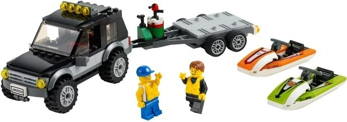 LEGO City 60058 SUV with Watercraft