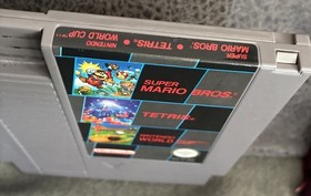 NES ORIGINAL NINTENDO KONSOLE - KOMPLETT+NES  3 SP-NODUL*MARIO,TETRIS+WORLD CUP