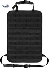 Car Seat Back Organizer, Tactical MOLLE Sag Proof Vehicle Panel Backseat Cover P