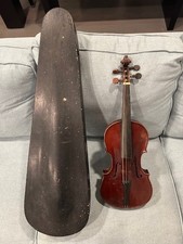 Nicolaus Amatus Made in Germany 4/4 Full Size Violin for Restoration.-E440