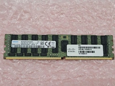 Samsung DDR3 ECC LRDIMM 32GB×4枚 128GB Samsung 32GB 4DRx4 PC4-2400T ECC REGISTERED LRDIMM Cisco UCS-ML