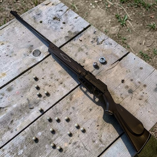 Daisy Powerline 880 .177 Caliber BB Pellet Air Rifle Multi-Pump Pneumatic TESTED