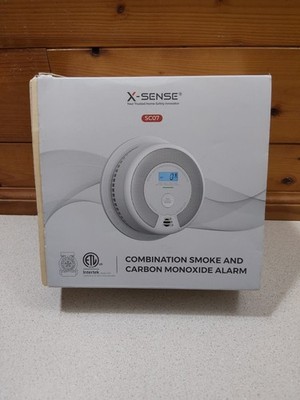 X-Sense 10-Year Battery Combination Smoke Carbon Monoxide Alarm Detector