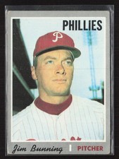 1970 Topps #403 Jim Bunning - VG/EX Set Break!
