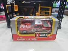 Modellino Macchina PORSCHE 924 TURBO SCALA 1/43 MADE IN ITALY 4103 Burago 