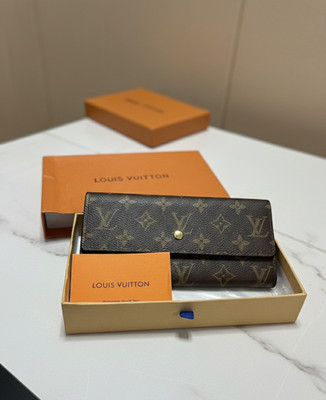 Louis Vuitton Portefeuille Sarah Long Wallet Brown Monogram
