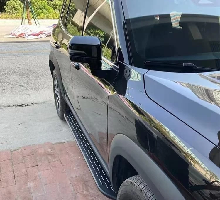 2pcs Running Boards Side Steps Fits For AUDI Q7 2006-2015 Nerf Bar - Image 3 of 4