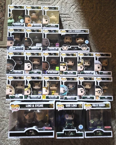 Funko Pop! Marvel Loki Collection Set