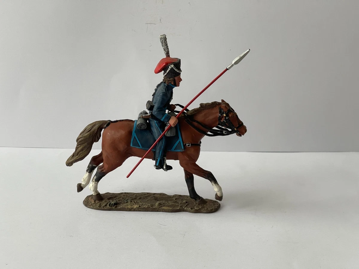 Lot De 4 Cavaliers En Plomb Del Prado – Collection Figurines Cavalerie