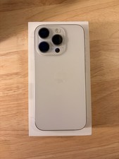 Apple iPhone White USB Type-C Bar Smartphone with Box  Accessories