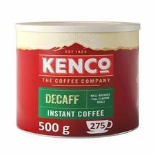 Kenco Decaff Instant Coffee Tin - 1 x 500g