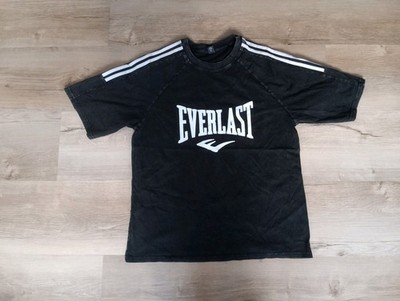Everlast T-Shirt Schwarz Black XL Herren Vintage Retro Sport Tee